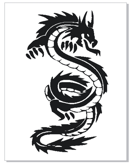  dragon dxf pattern scrollsaw stencil vector Deja un comentario